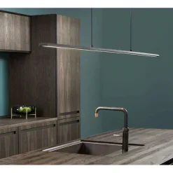 SLIM LANGBORDSPENDEL L120 SORT LED
