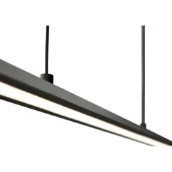 SLIM LANGBORDSPENDEL L180 SORT LED