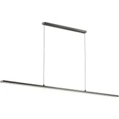 SLIM LANGBORDSPENDEL L150 SORT LED