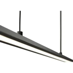 SLIM LANGBORDSPENDEL L150 SORT LED