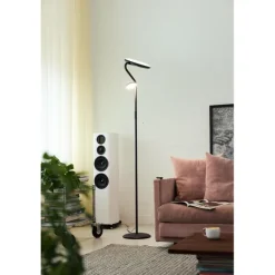 SLIM UPLIGHT GULVLAMPE LED SORT