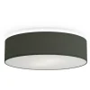 Soft Plafond Ø50 - Loftlampe - Grøn Uld - Æstetisk loftsbelysning med tekstur