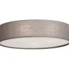 Soft Plafond Ø60 - Loftlampe - Stilren linned grå loftslampe fra Belid