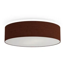 Soft Plafond Ø60 - loftslampe - Rustrød Uld