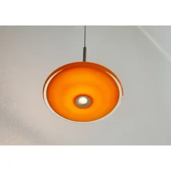 Solene Sospensione - orange LED-pendel fra Loom Design
