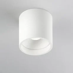 Solo 2 Round Loftlampe Hvid LED