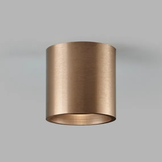 Solo 2 Round Loftlampe Rosa Guld LED