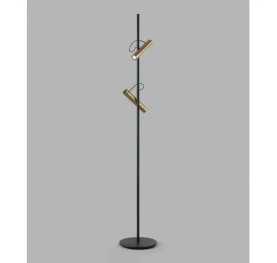 SPIRIT F1 GULVLAMPE MESSING LED DÆMP