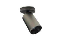 SPOTON1 CIRCLE TITANIUM med ledningshul