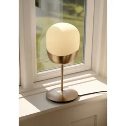 SPRING GLAS BORDLAMPE