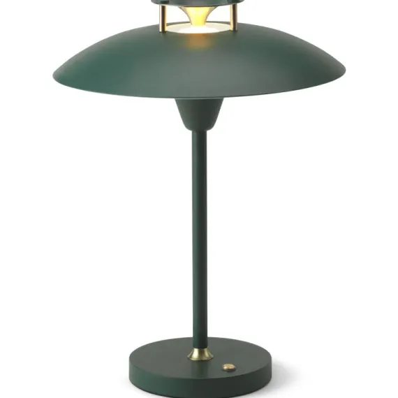 STEPP 1-2-3 Portable - Mørke Grøn - Bærbar LED-bordlampe fra Halo Design