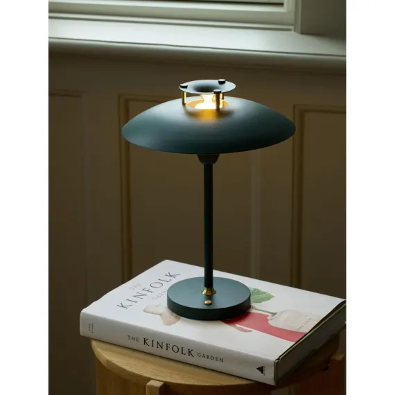 STEPP 1-2-3 Portable - Mørke Grøn - Bærbar LED-bordlampe fra Halo Design