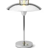 Stepp 1-2-3 Portable - Mørke Krom - Genopladelig bordlampe i elegent finish