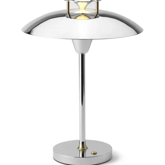 Stepp 1-2-3 Portable - Mørke Krom - Genopladelig bordlampe i elegent finish