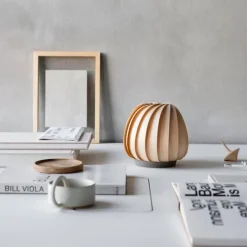 ST906 Mini Bordlampe Ø18 Tom Rossau - Naturlig Birk