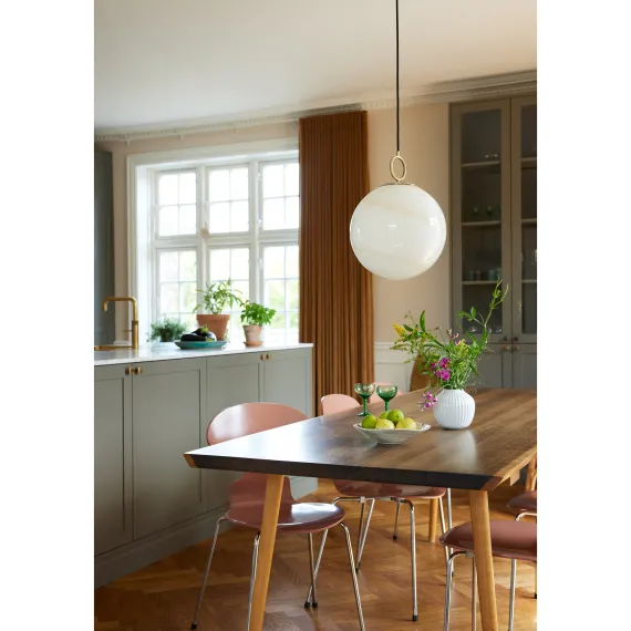STOCKHOLM PENDEL Ø30 MARBLE BRUN