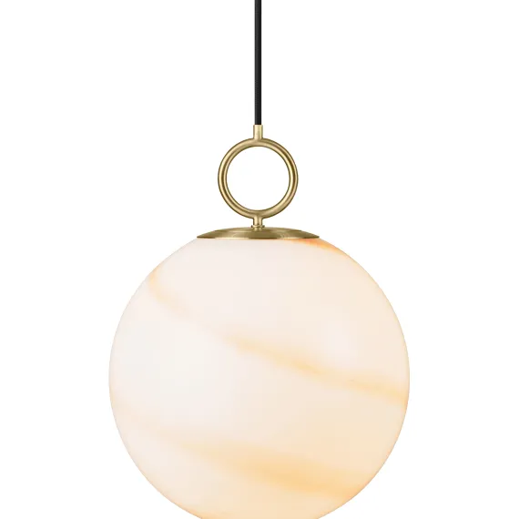 STOCKHOLM PENDEL Ø30 MARBLE BRUN