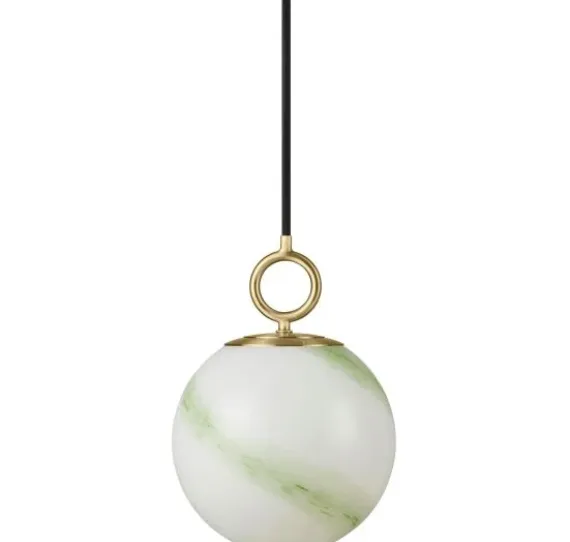 STOCKHOLM PENDEL Ø18 MARBLE GRØN