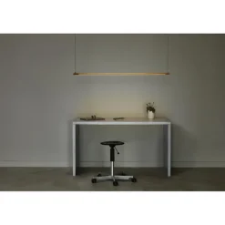 STRAW LANGBORDPENDEL 150 MESSING LED