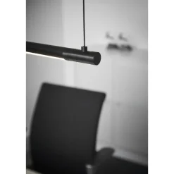 STRAW LANGBORDPENDEL 200 SORT LED - LOOM Design