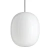 Superæg 200p - Opal (G9 42w) - Hvid LEDning 3m - Pendel