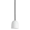 Super90 mm Pendel Opal-glass (G9 42w) - Sort LEDning 3m