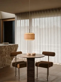 TAKAI Ø30 BEIGE STOF PENDEL
