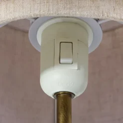 TAKAI VÆGLAMPE BEIGE