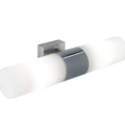 TANGENS DOBBELT VÆGLAMPE KROM IP44 - Nordlux