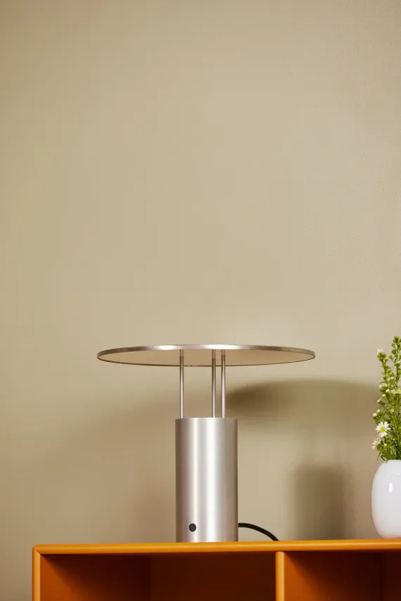Tempel 280 Bordlampe - Aluminium/Stål - Piet Hein