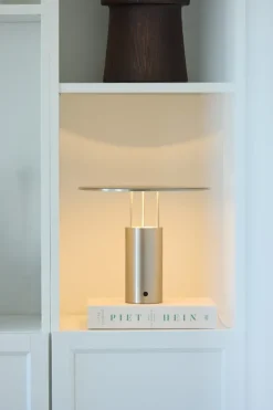 Tempel 280 Bordlampe - Aluminium/Stål - Piet Hein