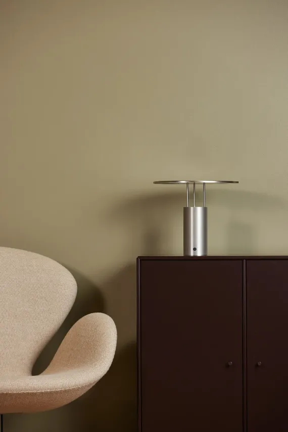 Tempel 280 Bordlampe - Aluminium/Stål - Piet Hein