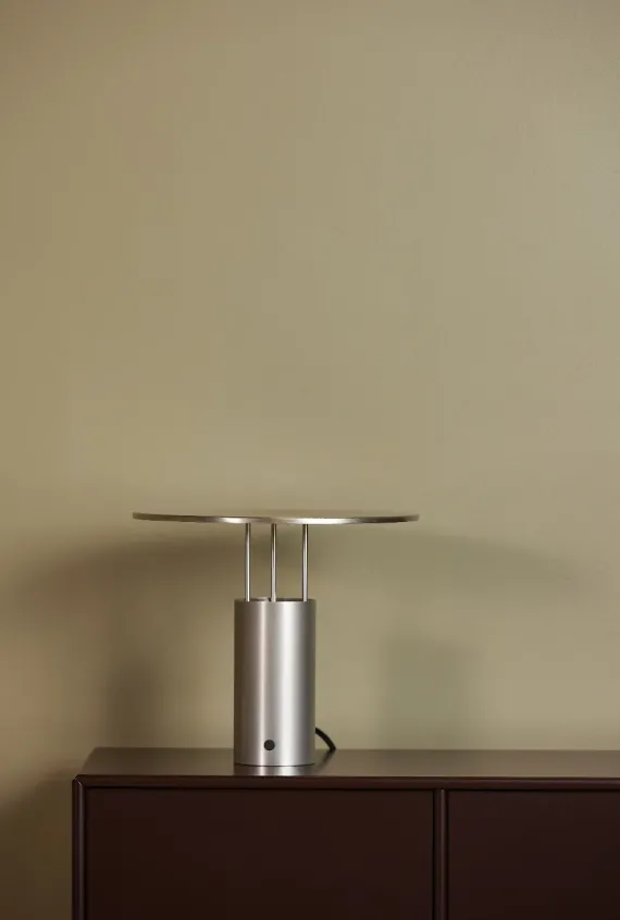 Tempel 280 Bordlampe - Aluminium/Stål - Piet Hein