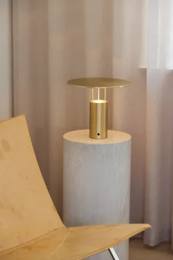 Tempel 280 Bordlampe - Messing - Piet Hein