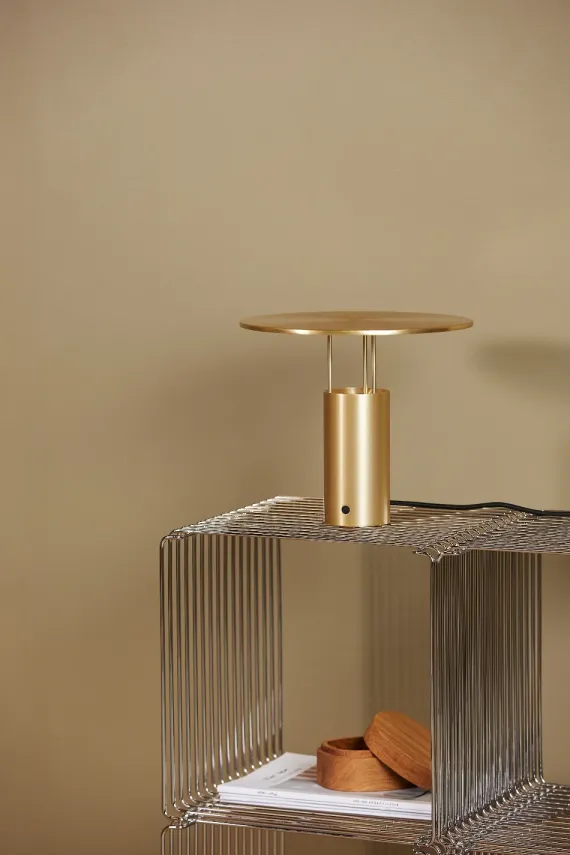 Tempel 280 Bordlampe - Messing - Piet Hein