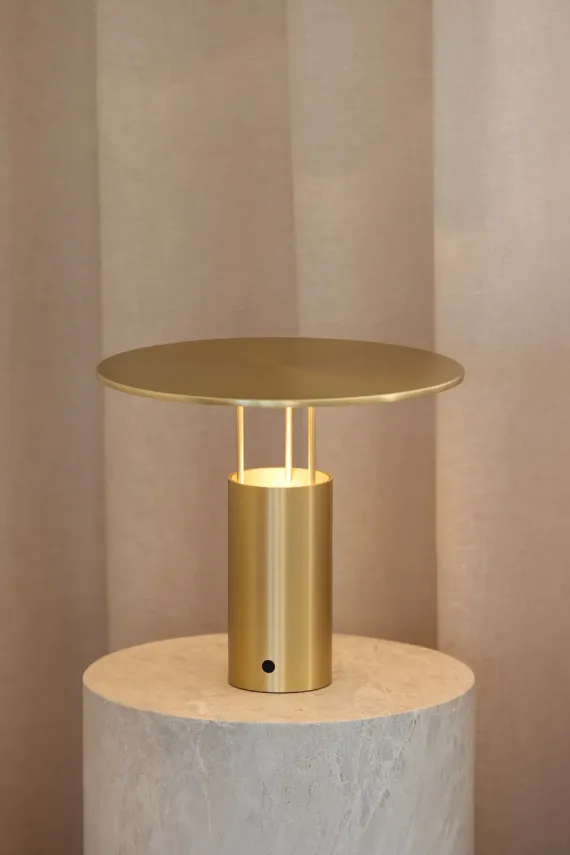 Tempel 280 Bordlampe - Messing - Piet Hein
