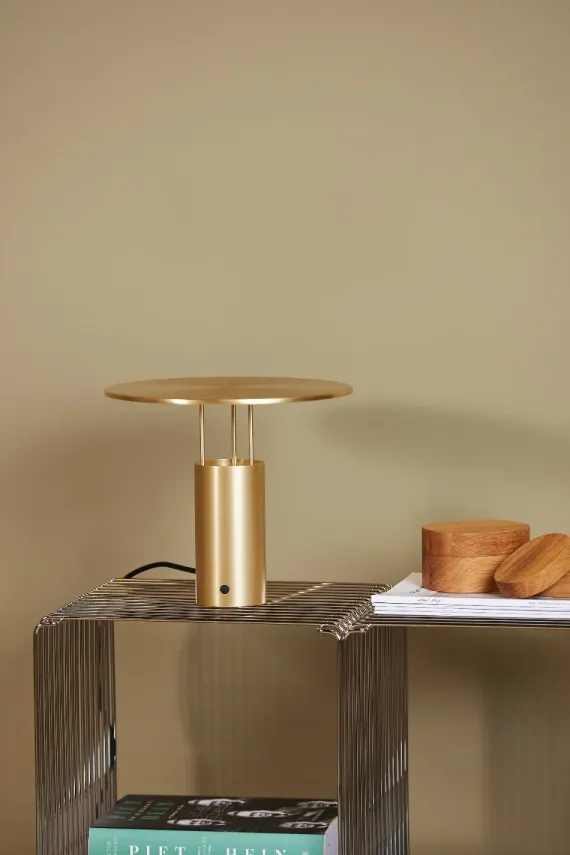 Tempel 280 Bordlampe - Messing - Piet Hein