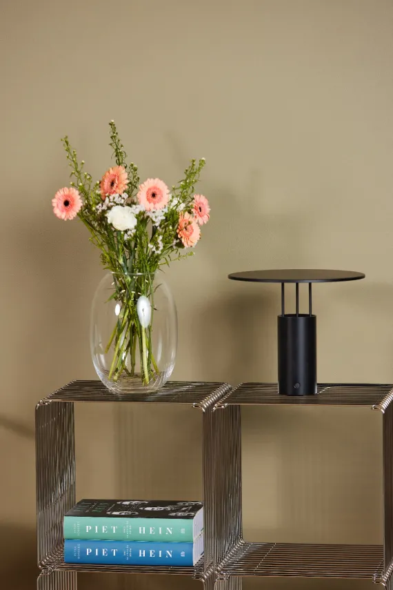 Tempel 280 Bordlampe - Sort - Piet Hein