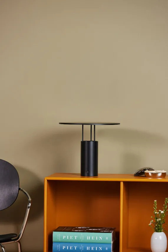 Tempel 280 Bordlampe - Sort - Piet Hein