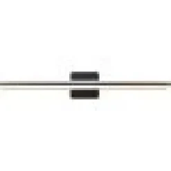 TINIA 60 VÆGLAMPE SORT IP44 - Nordlux
