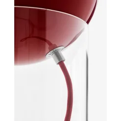 TOPAN VP13 - BORDLAMPE - AKRYL BASE OG VERMILION RED