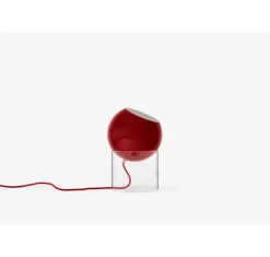 TOPAN VP13 - BORDLAMPE - AKRYL BASE OG VERMILION RED
