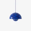 &Tradition Flowerpot VP7 pendel – Cobalt Blue & Twilight Blue Pattern