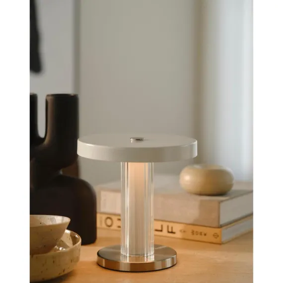 TREZZI PORTABLE BORDLAMPE HVID