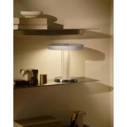 TREZZI PORTABLE BORDLAMPE HVID
