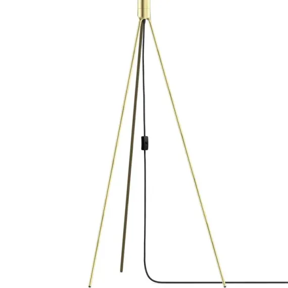 Tripod Gulvstativ Brushed Brass - Umage