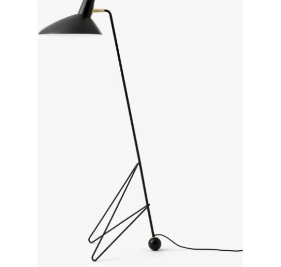 TRIPOD HM8 - GULVLAMPE - MAT SORT