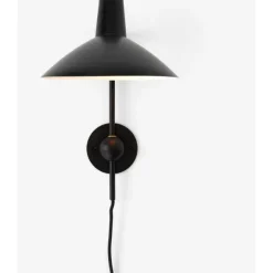 TRIPOD HM12 - VÆGLAMPE - MAT SORT