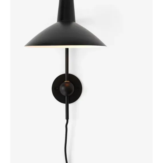 TRIPOD HM12 - VÆGLAMPE - MAT SORT