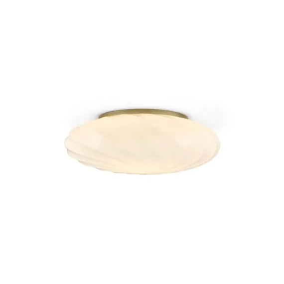 TWIST PLAFOND MESSING Ø35